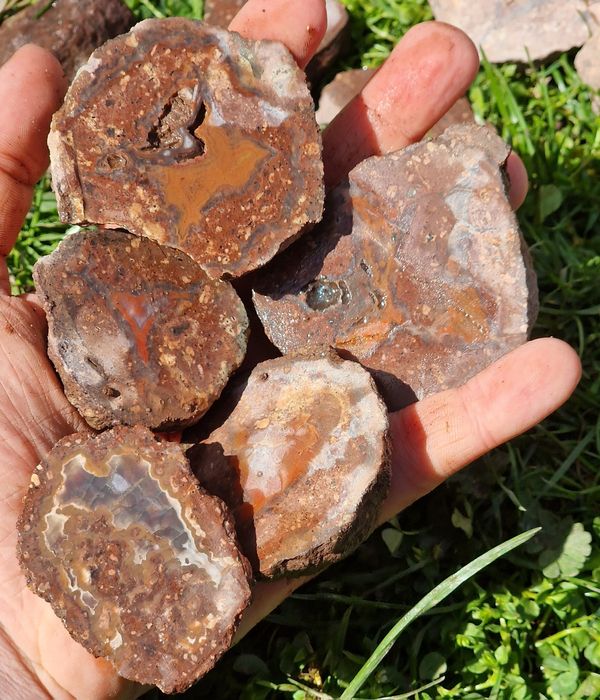 Agaty Nowy Kościół Sokołowiec minerał