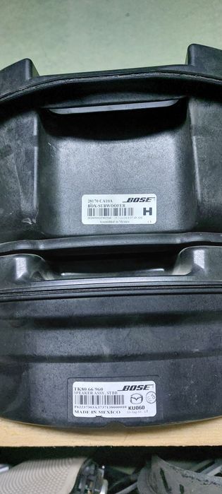 Nissan Mazda Toyota сабвуфер в запаску круглый Bose