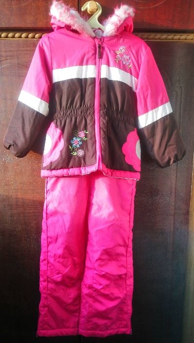 Зимний комплект (куртка + штаны) для девочки