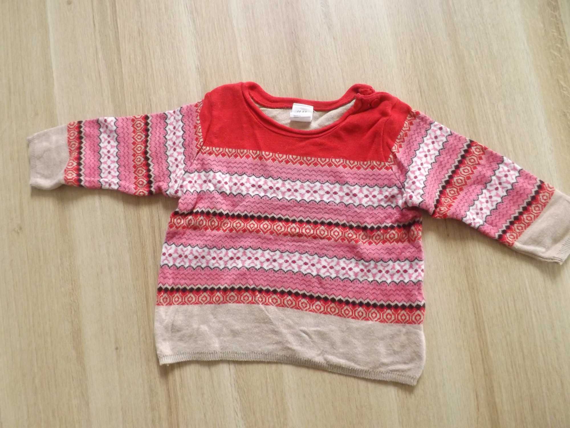 Sweter HM rozmiar 74