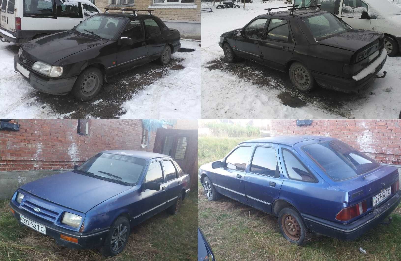 Ford Sierra mk1 mk2 mk3 Кузовщина стекло салон много чего еще