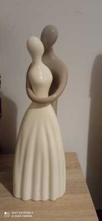 Porcelana Figura Rzeźba nowoczesna para