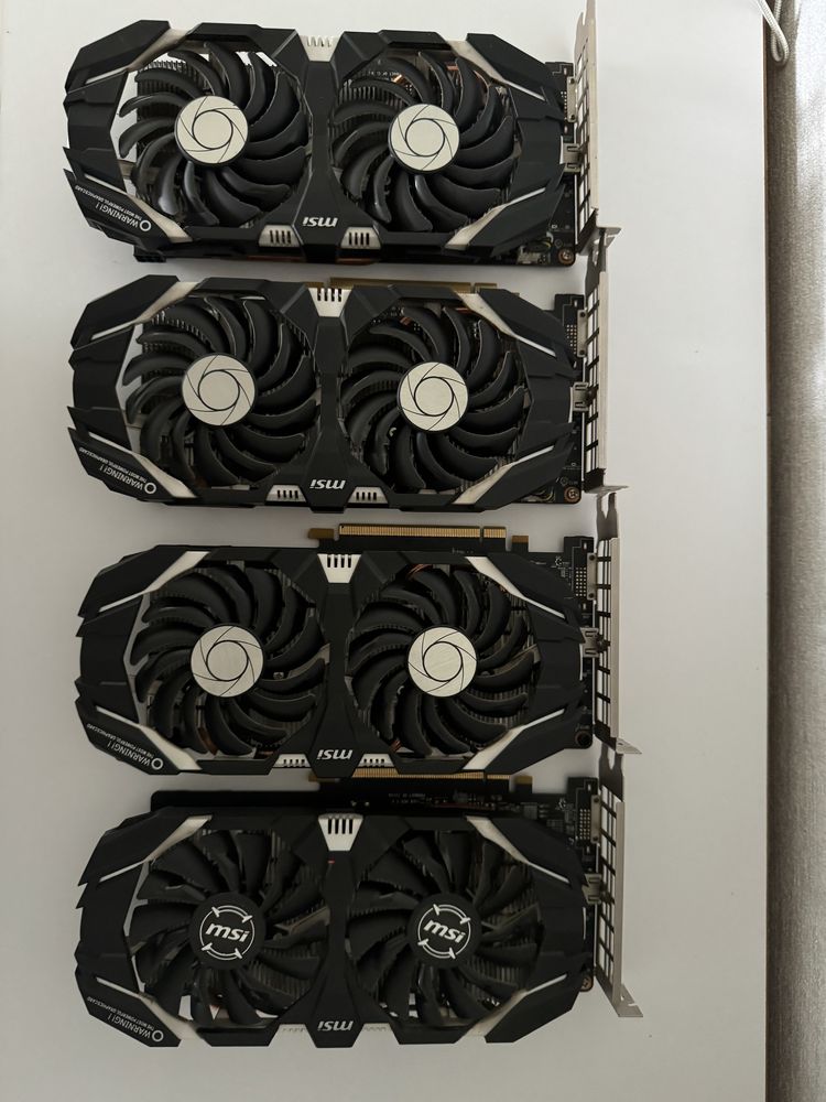 P106-100, 6гб, msi, povercolor аналог GTS1060 6gb  майнерські карти