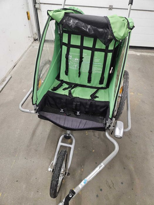 Przyczepka rowerowa 2 osobowa