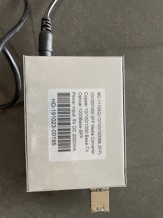 Медиаконвертер Converter A-GEAR MC-1110SQ