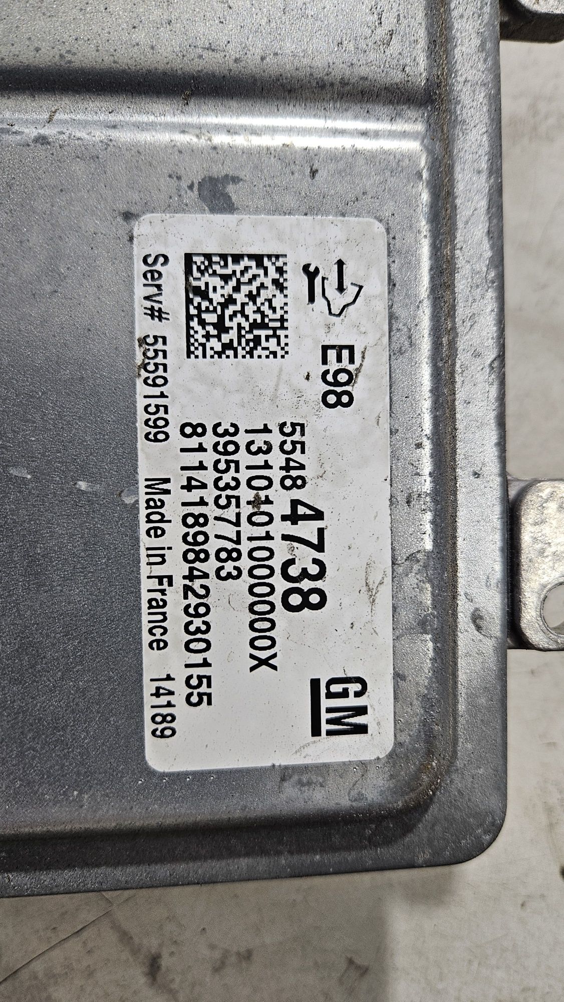 ECU komputer sterownik silnika opel insignia b astra k 1.6 cdti