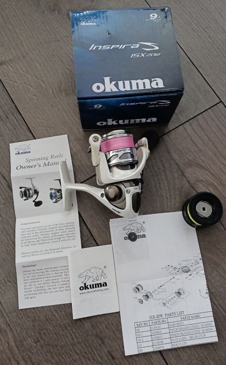 Kołowrotek Okuma INSPIRA ISX-20W