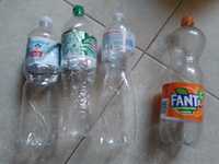 пластиковые бутылки 1 1,5 2 л   чистые из под воды мытые