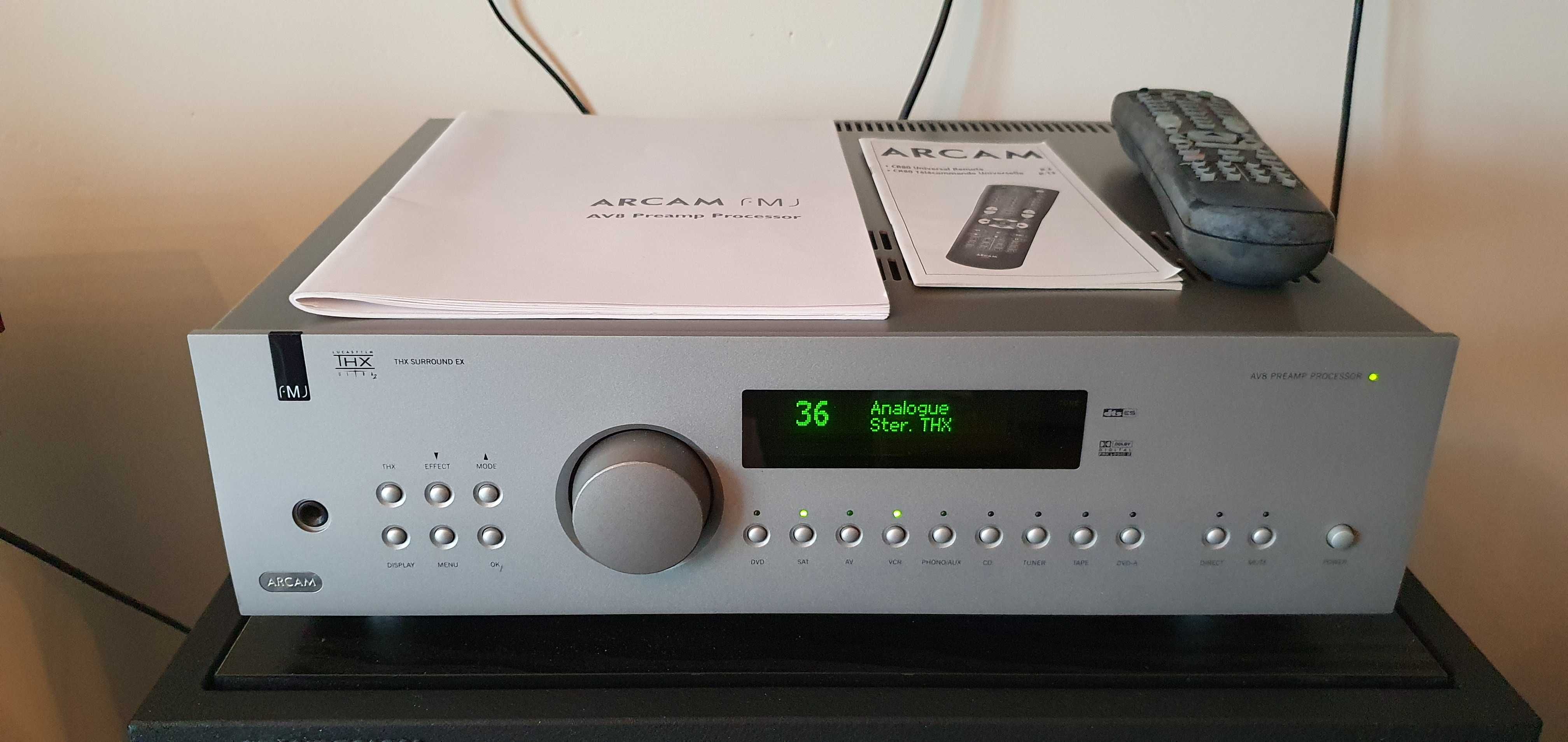 Arcam FMJ AV8 / preamp 7.3 / Kino domowe / Przedwzmacniacz /