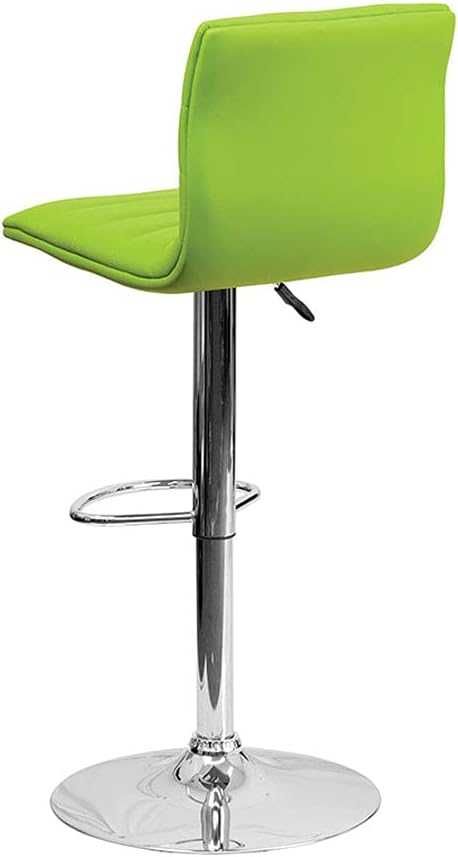 Hokery Stołki Barowe 2 szt Zielone Nowoczesne Flash Furniture
