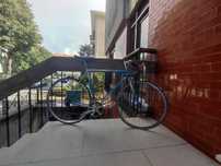 Bicicleta vintage conservada.