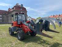 Everun ER16 Cat Terex JCB Case  ładowarka +chwytak do bel+łyzka 4x4 jak Nowa rok -2019