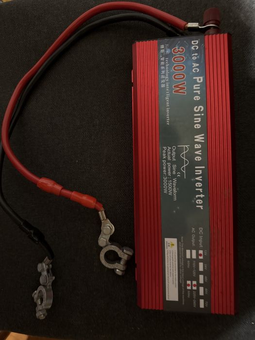 Инвертор Pure Sine Wave Inverter 12-220В 3000 Вт