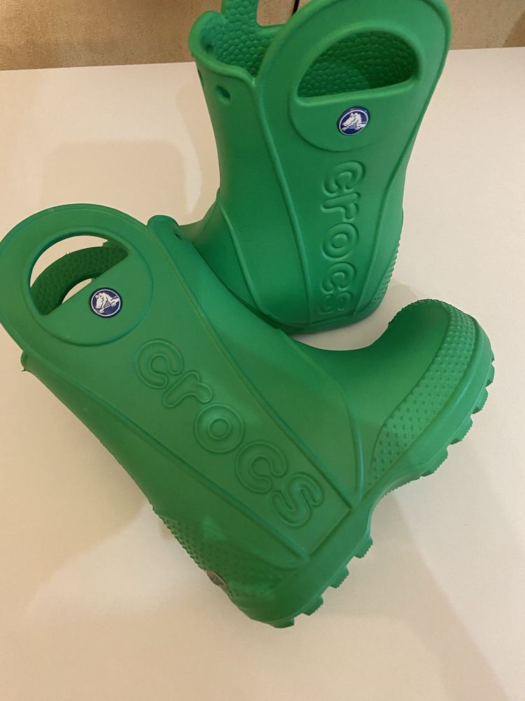 Гумові резинові чоботи crocs c8