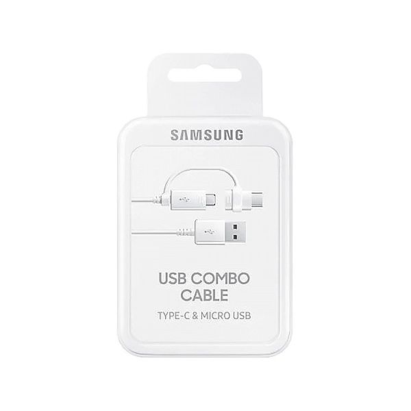 Kabel Samsung Combo EP-DG930DWEGWW USB-A / micro USB - USB-C 1.5m - bi