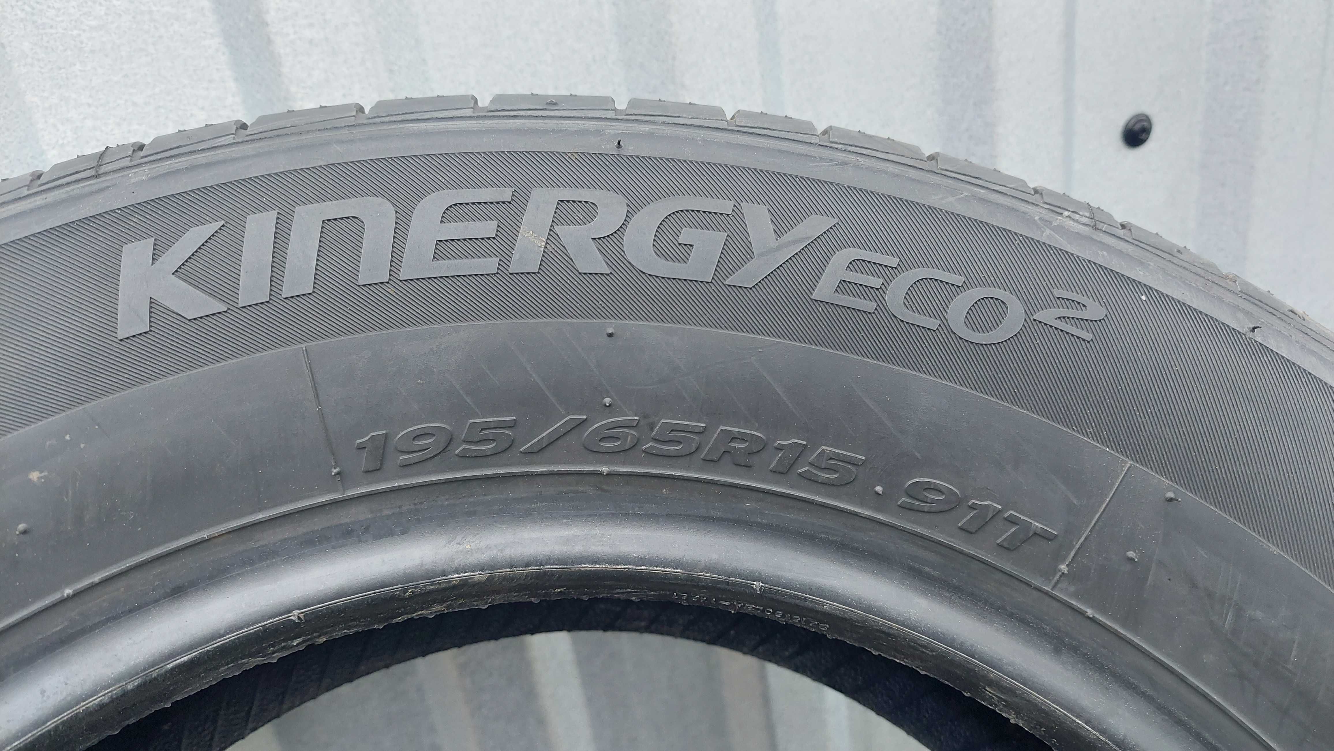 Opony letnie 4x 195/65r15 91T Hankook Kinergy eco2 DEMO