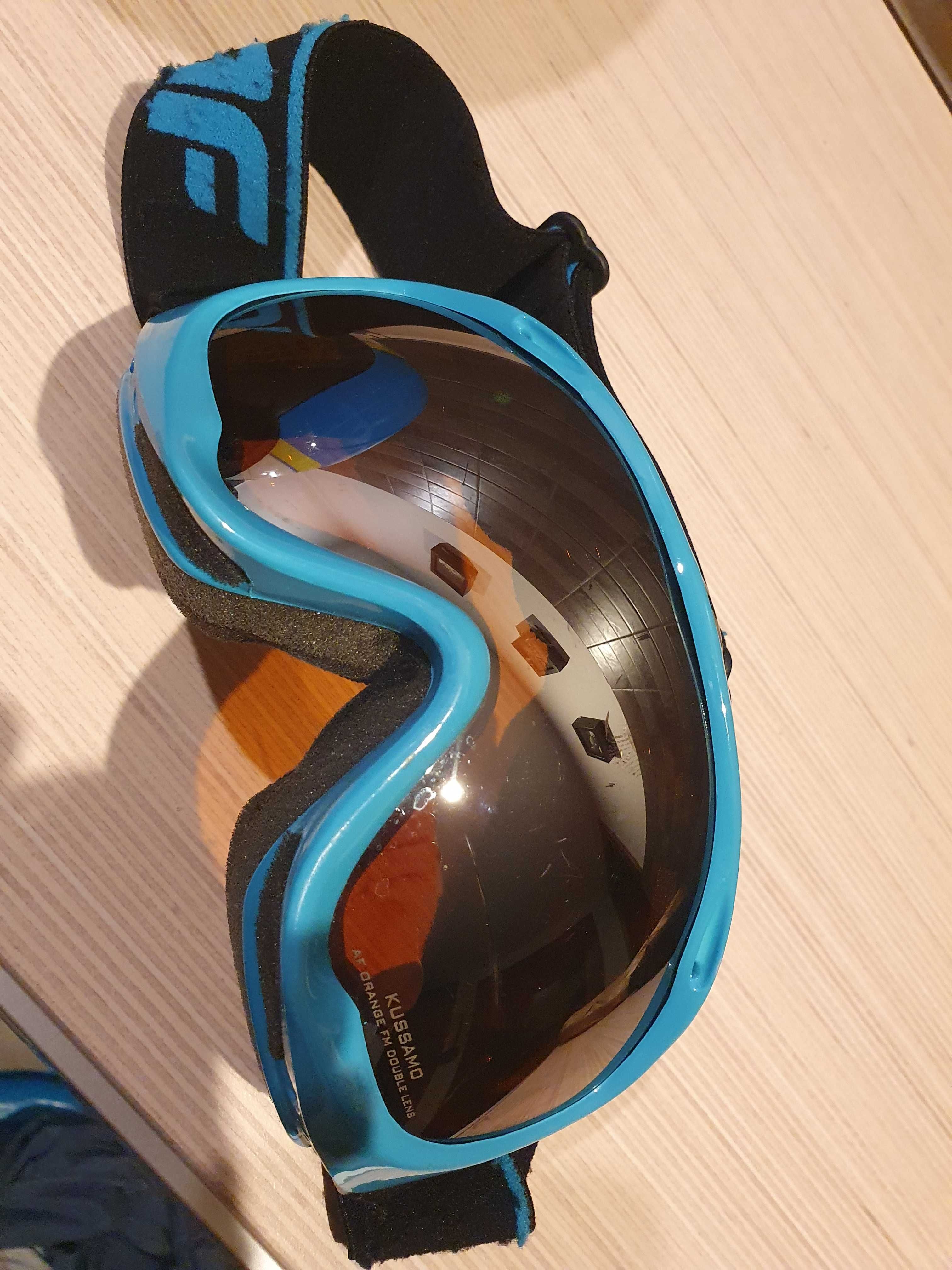 Kask ALPINA Z Goglami 4F