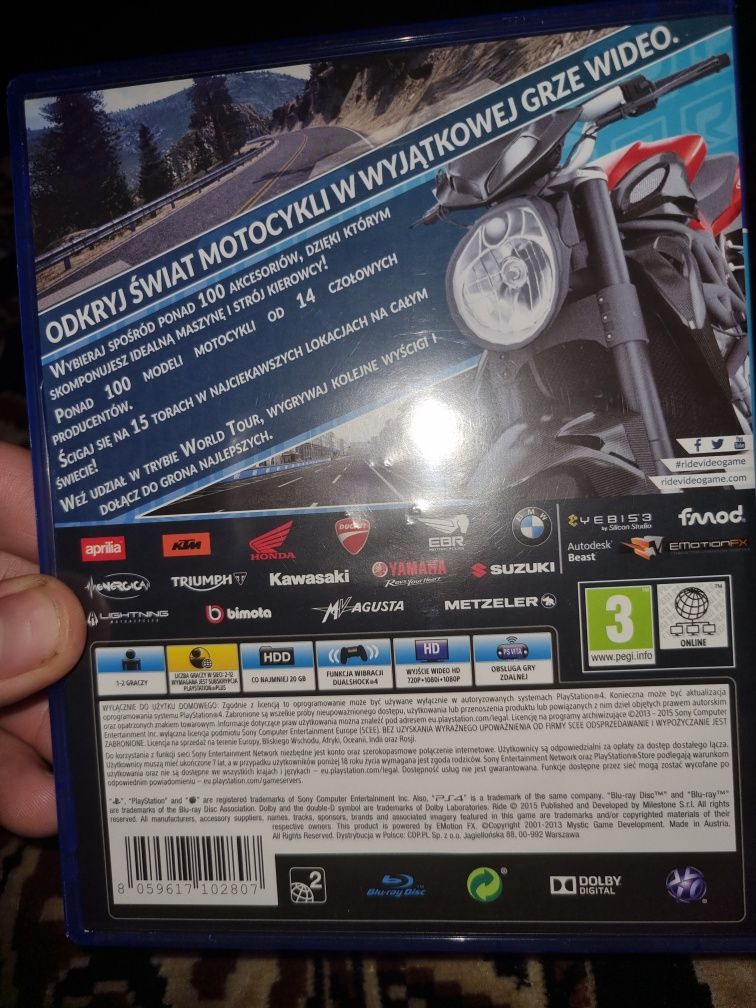 Ride         ps4