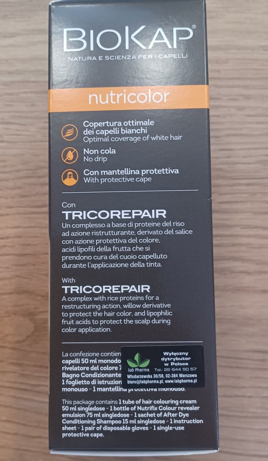 Biokap 10.0 nutricolor farba NOWA