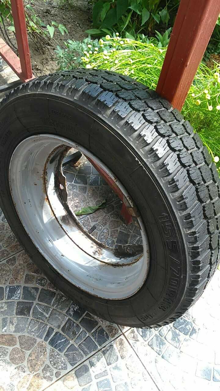 Запаска Таврія Славута 1102, 1103, - 4,5 Jх13Н2 шина бц 10  155/70/r13