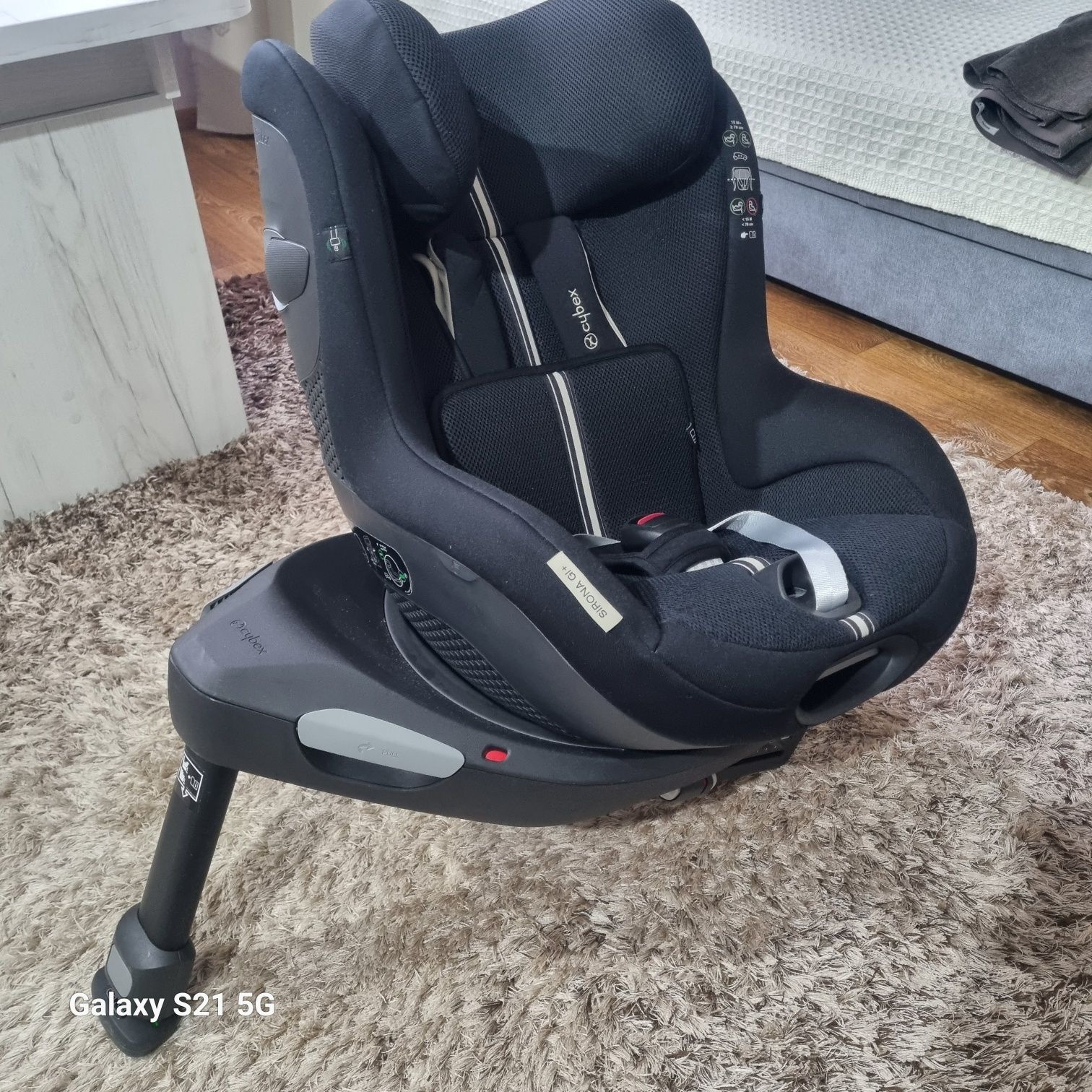 Cybex Sirona Gi I-Size 360 Fotelik Samochodowy do 21 kg !