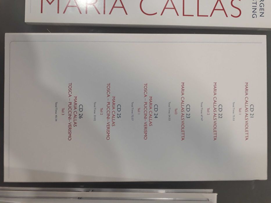 Maria Callas 26 CDs - edição especial