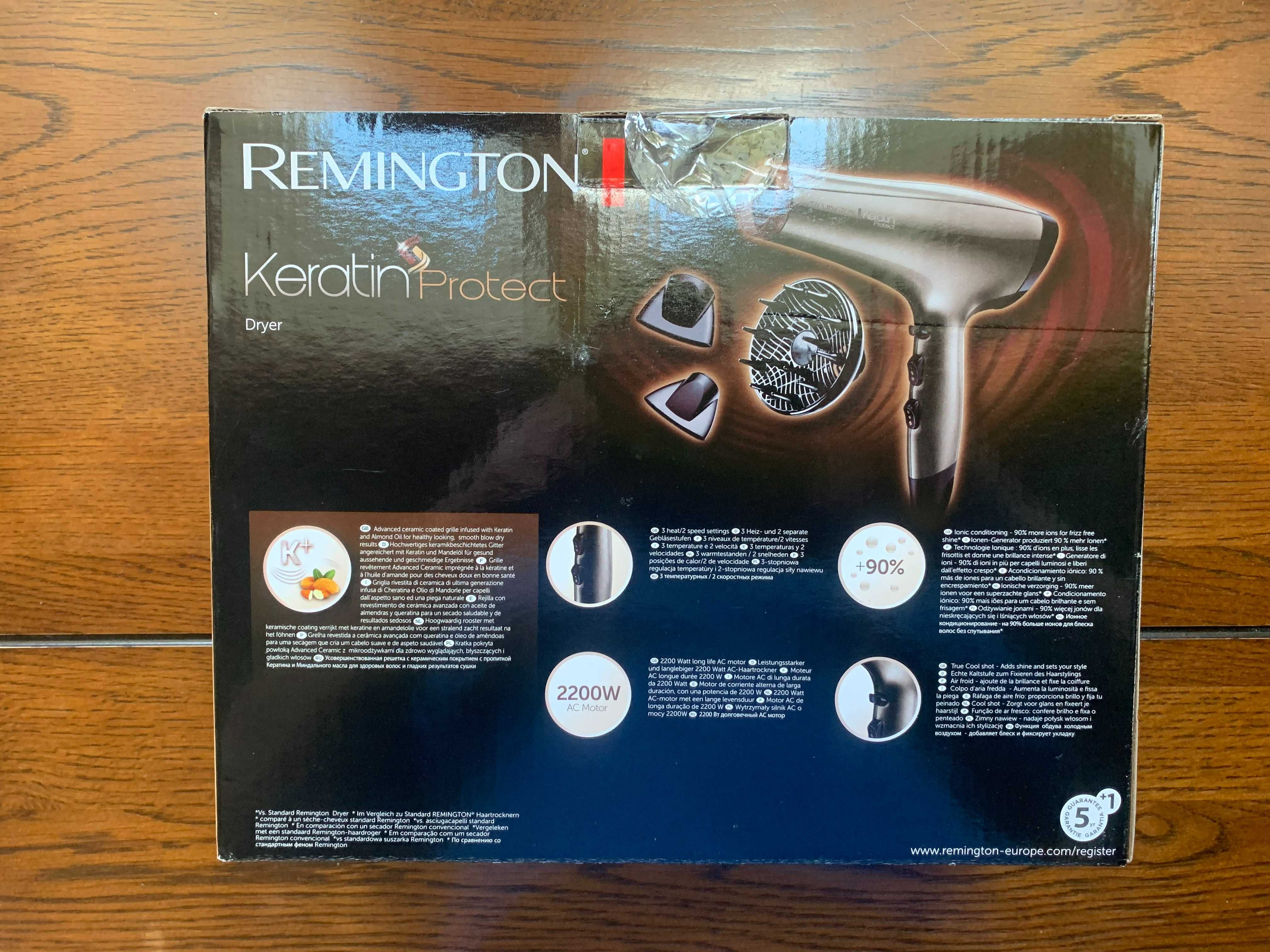 Remington suszarka do włosów Keratin Protect AC 8002