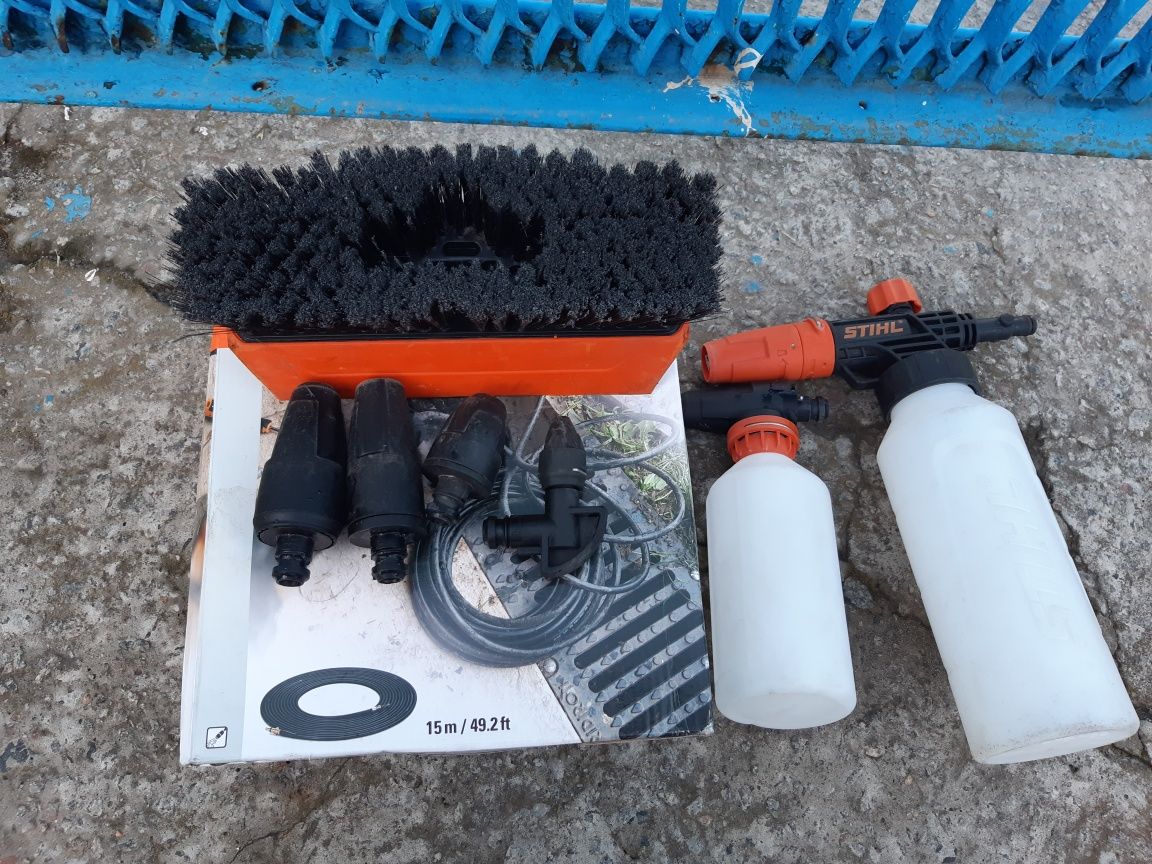 Мойка Stihl RE 130 Plus со всеми аксессуарами.