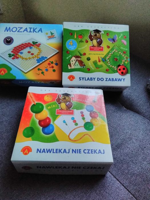 Układanki dla dzieci- 3 układanki