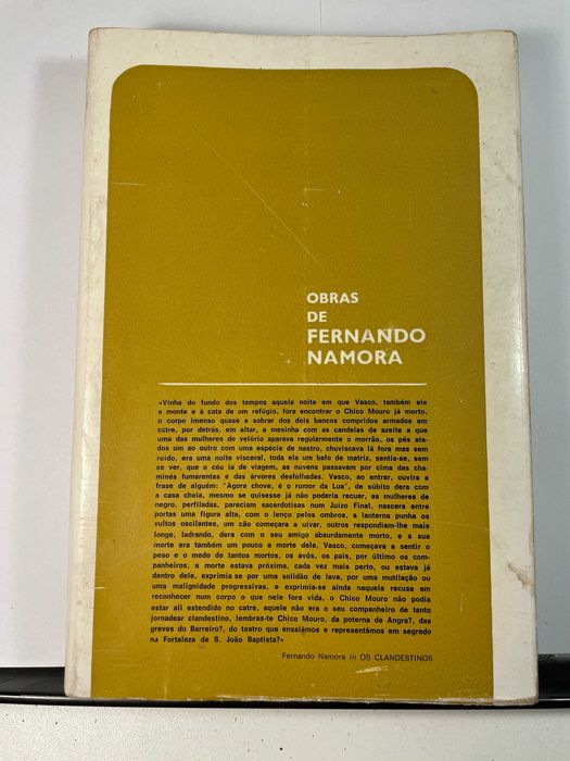 Os Clandestinos Fernando Namora
