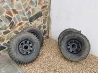 Jantes 16 6x139.7 em ferro com pneus