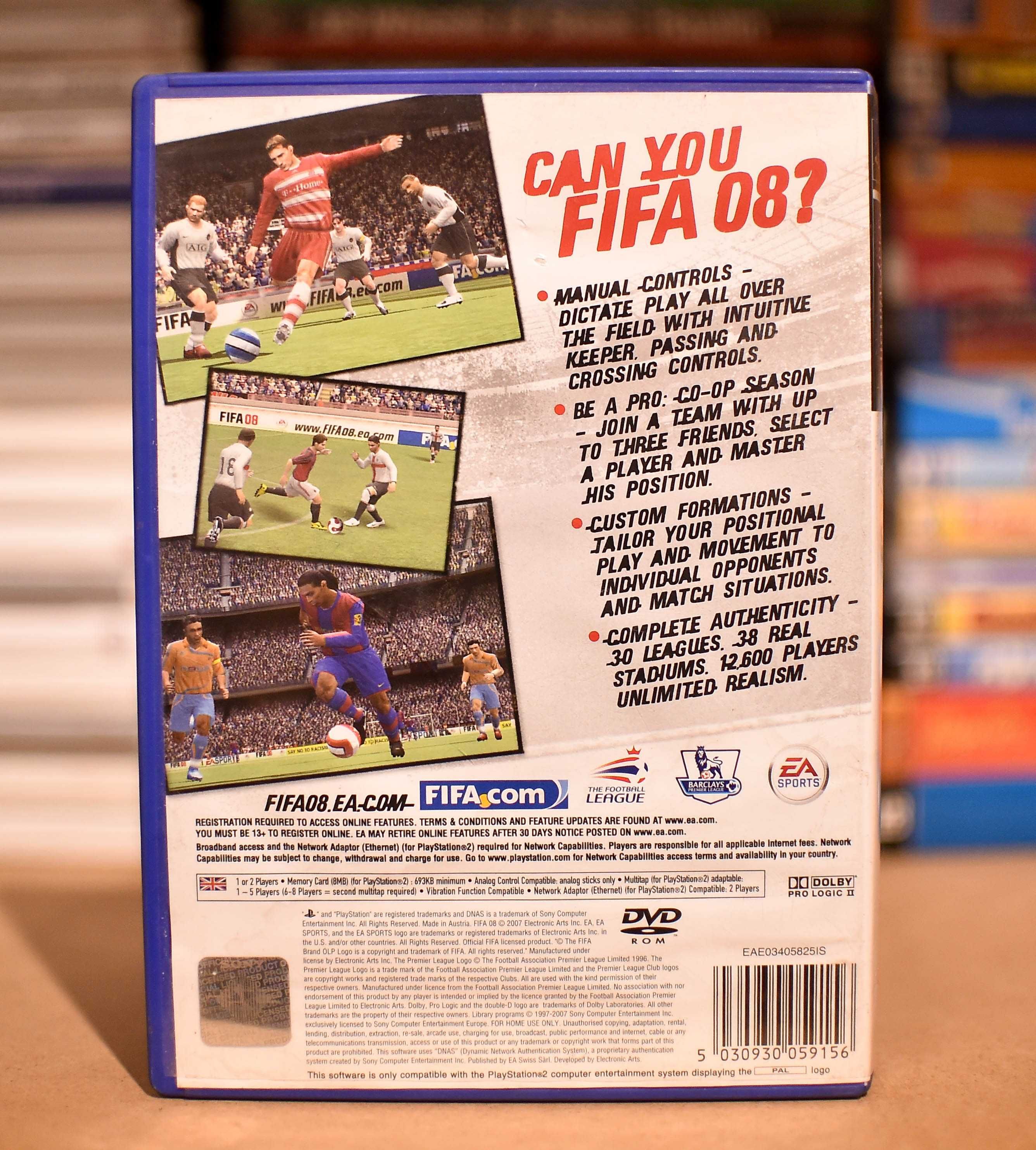 PS2 # Fifa 08 . .