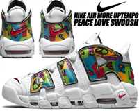 Nike Air More Uptempo Peace, Love Swoosh Basketball r. 46 US 12
