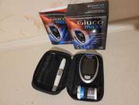 Glukometr Glucomaxx komplet z etui i paskami
