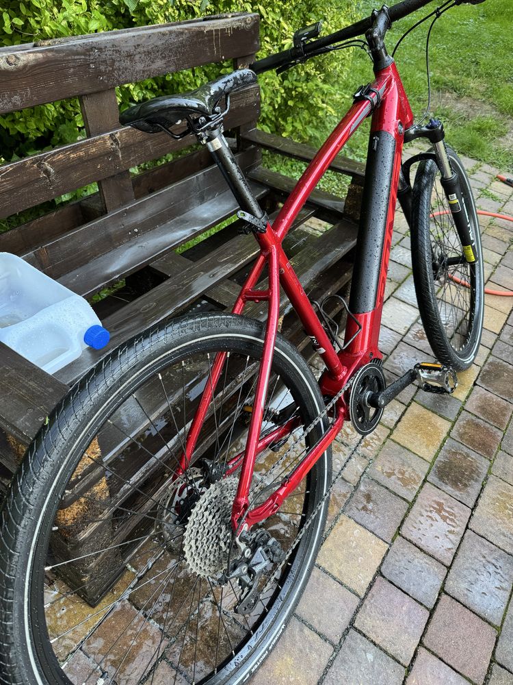Rower elektryczny Romet e-Rambler 29 jak nowy 2 kpl kól z piasta