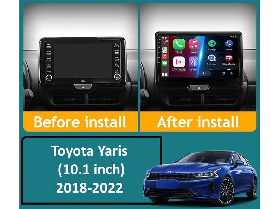 Radio samochodowe Android Toyota Yaris (10.1", low-end) 2018.-2022
