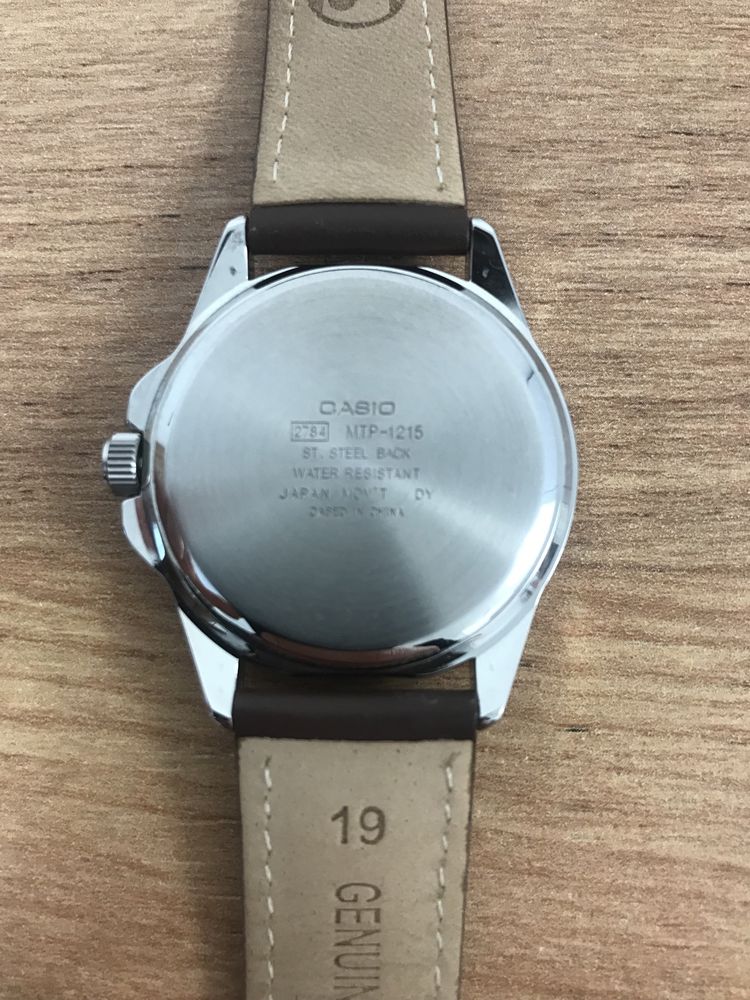 Оригінальний годинник  CASIO  MTP 1215