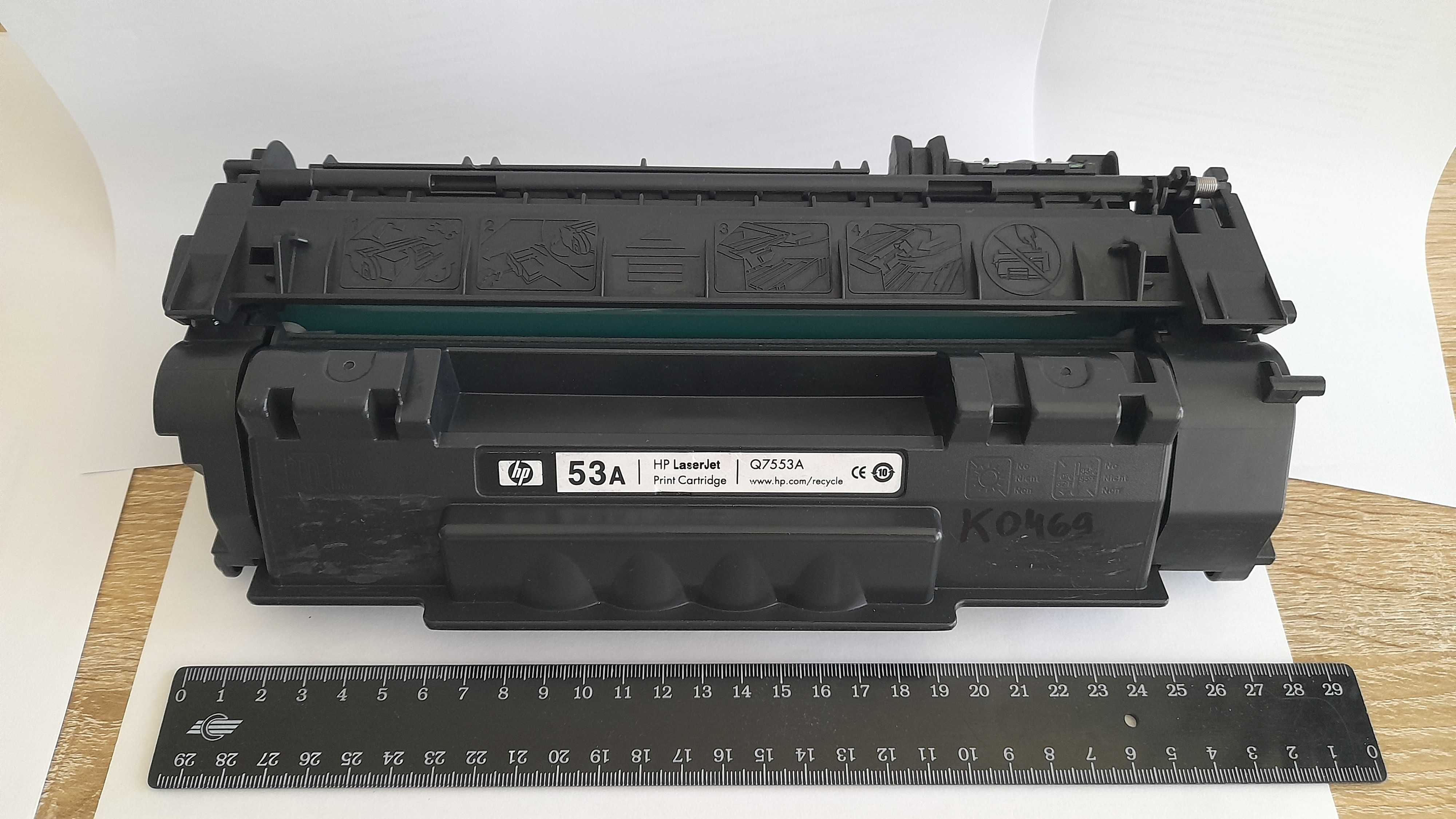 53A картридж Q7553A для принтерів HP чорна краска чудовий