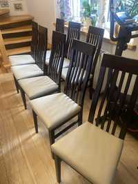 Komplet krzesla 8 sztuk
