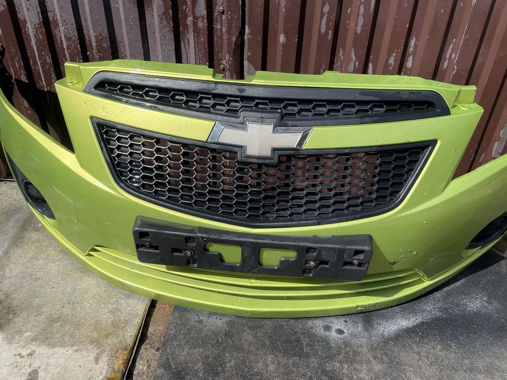 Передній бампер chevrolet spark m300  до рестайлинг