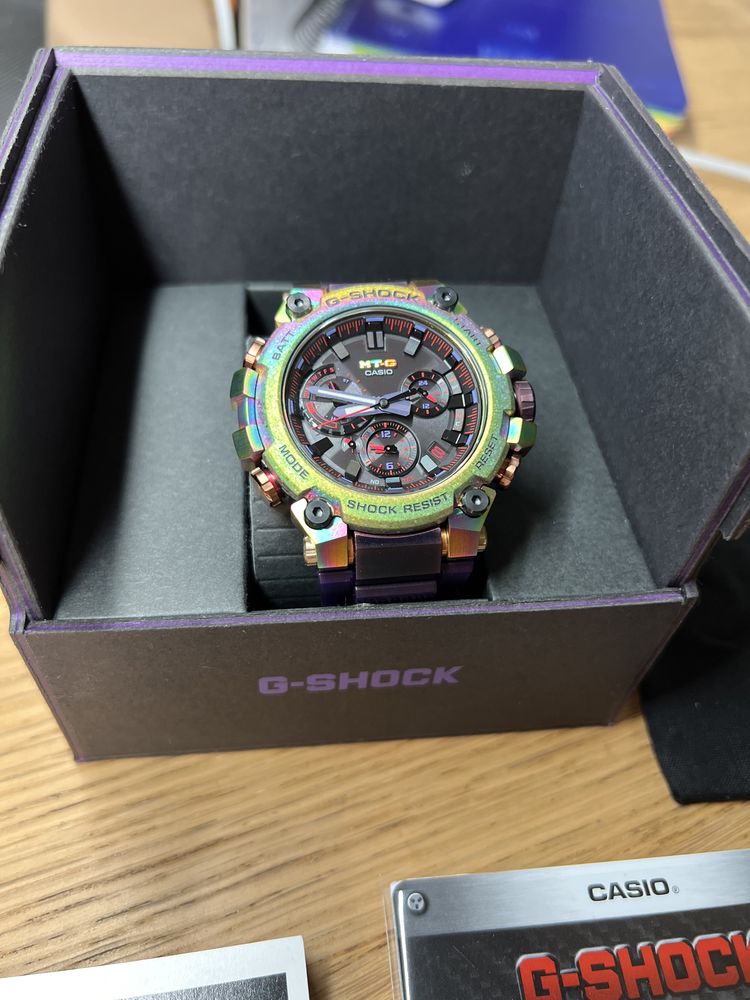 Casio G-SHOCK MTG-B3000PRB-1AER Aurola Boreale