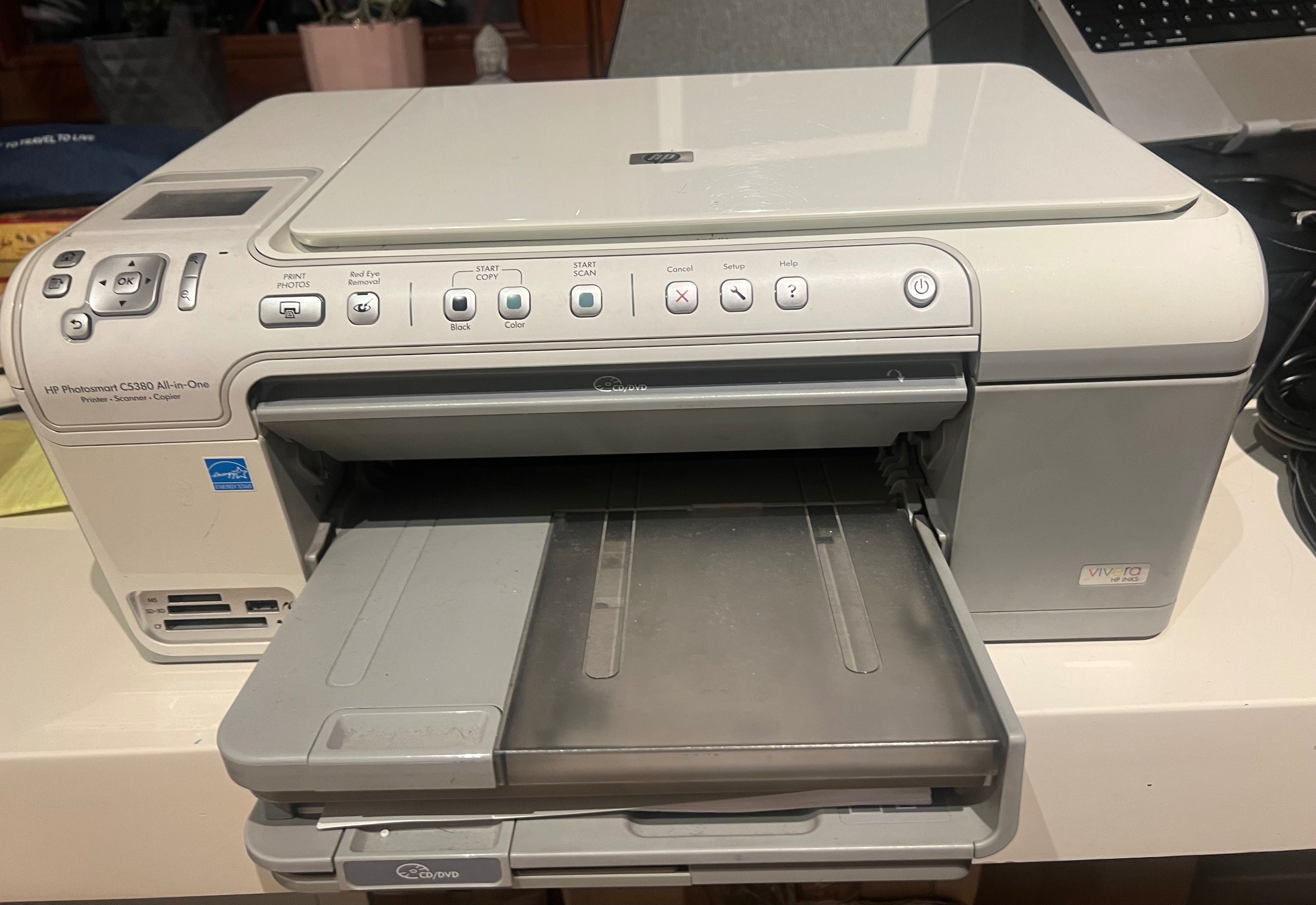 HP Photosmart C5380- drukarka/skaner/kopiarka