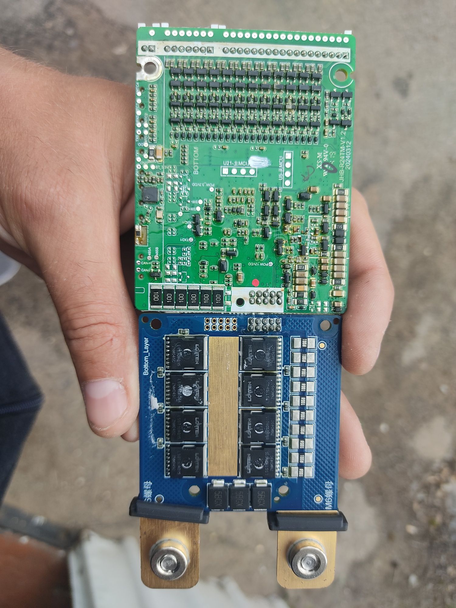 Не рабочая smart bms daly 8-24s 150a