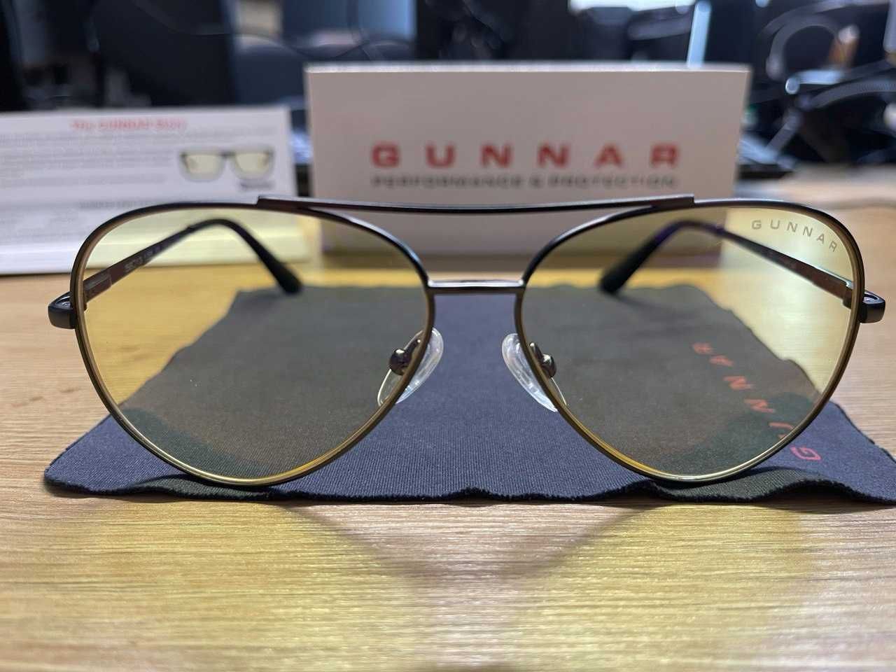 Окуляри Gunnar Maverick Gunmetal Amber