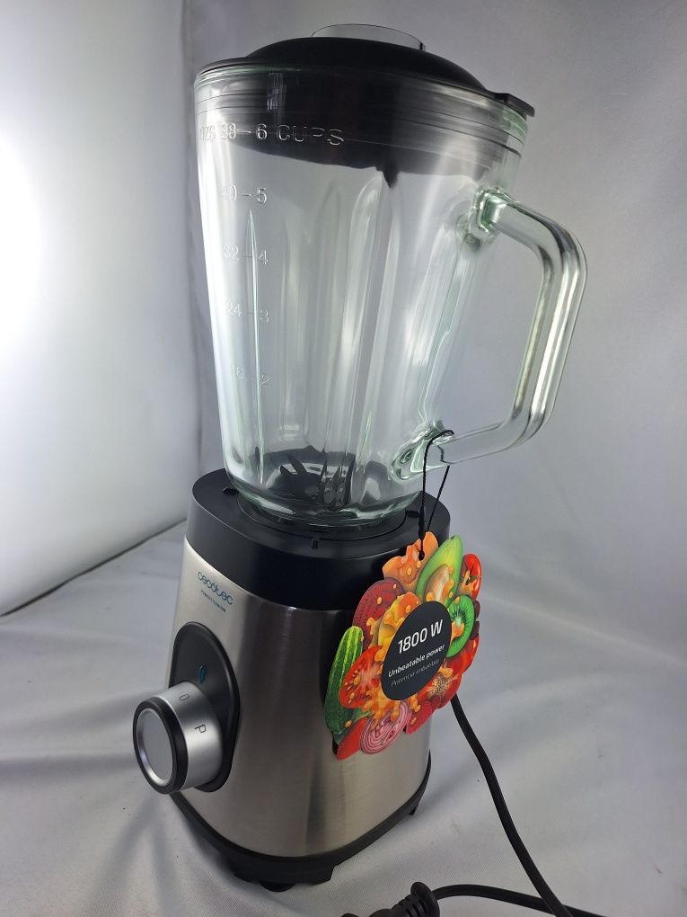 Cecotec Blender Power Black Titanium 1800W