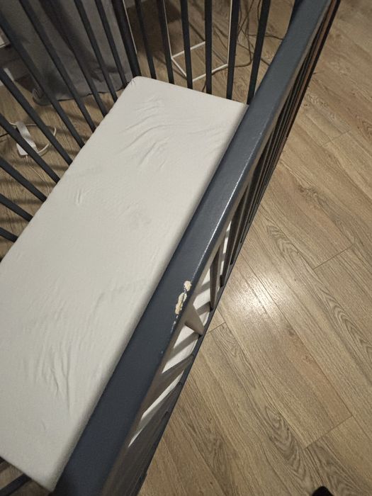 Łóżeczko Woodies plus materac