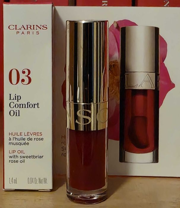 Clarins olejek do ust Instant Light Lip Comfort Oil 03 Cherry