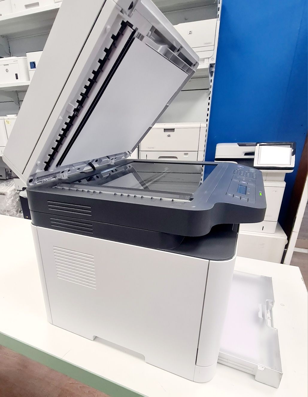 HP Color LaserJet 179fwg. Wi-Fi Цветной лазерный принтер сканер копир