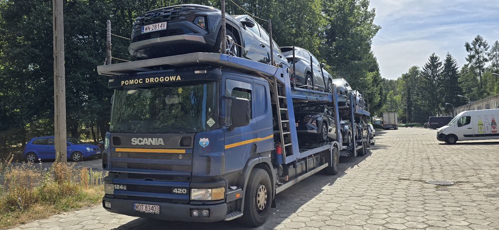 SCANIA P420  autotransporter/pomoc drogowa/ UDT