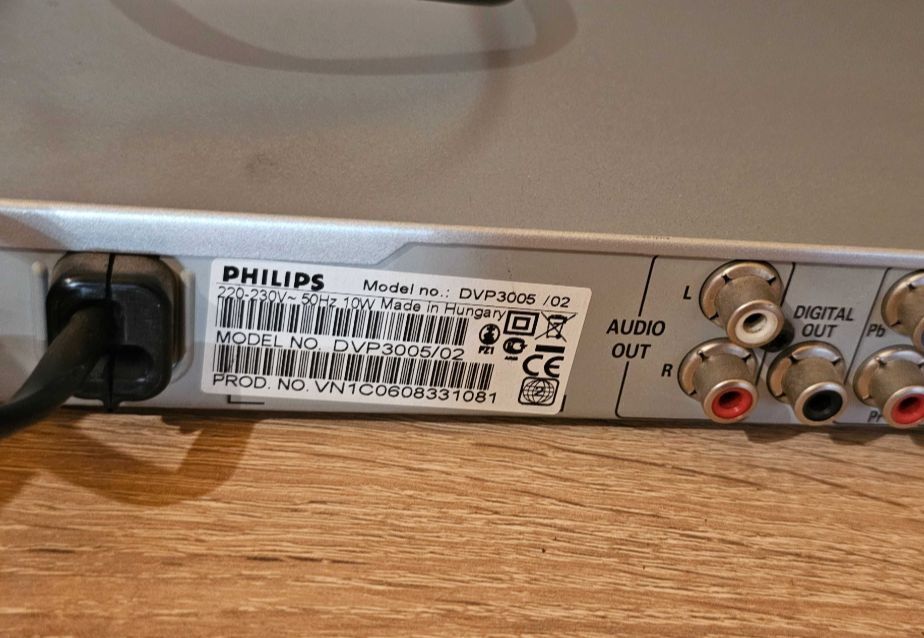 Odtwarzacz DVD Philips DVP 3005